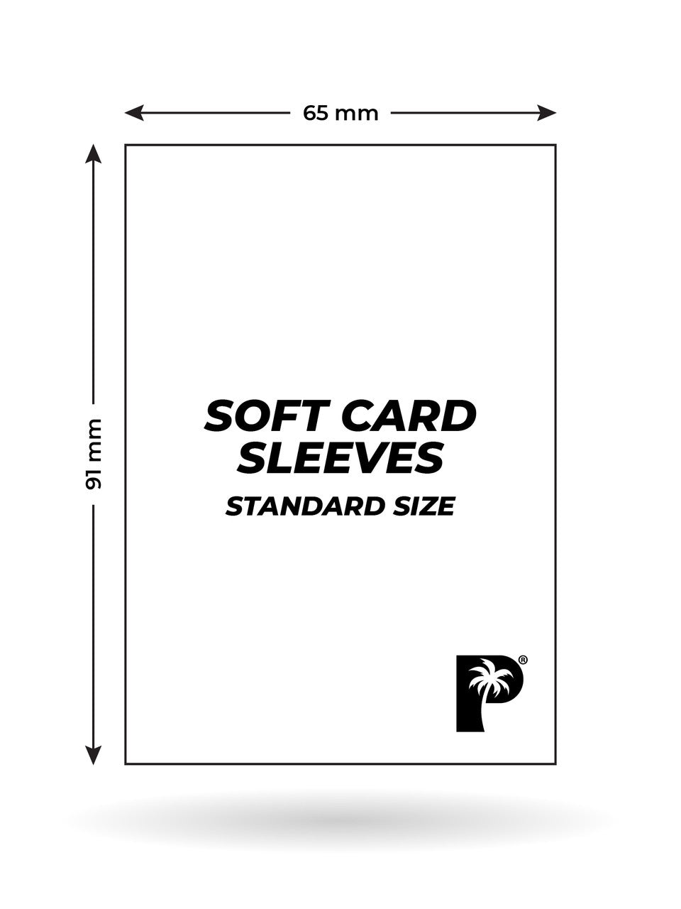 Palms Off Gaming Soft Card Sleeves Standard Size 100pc