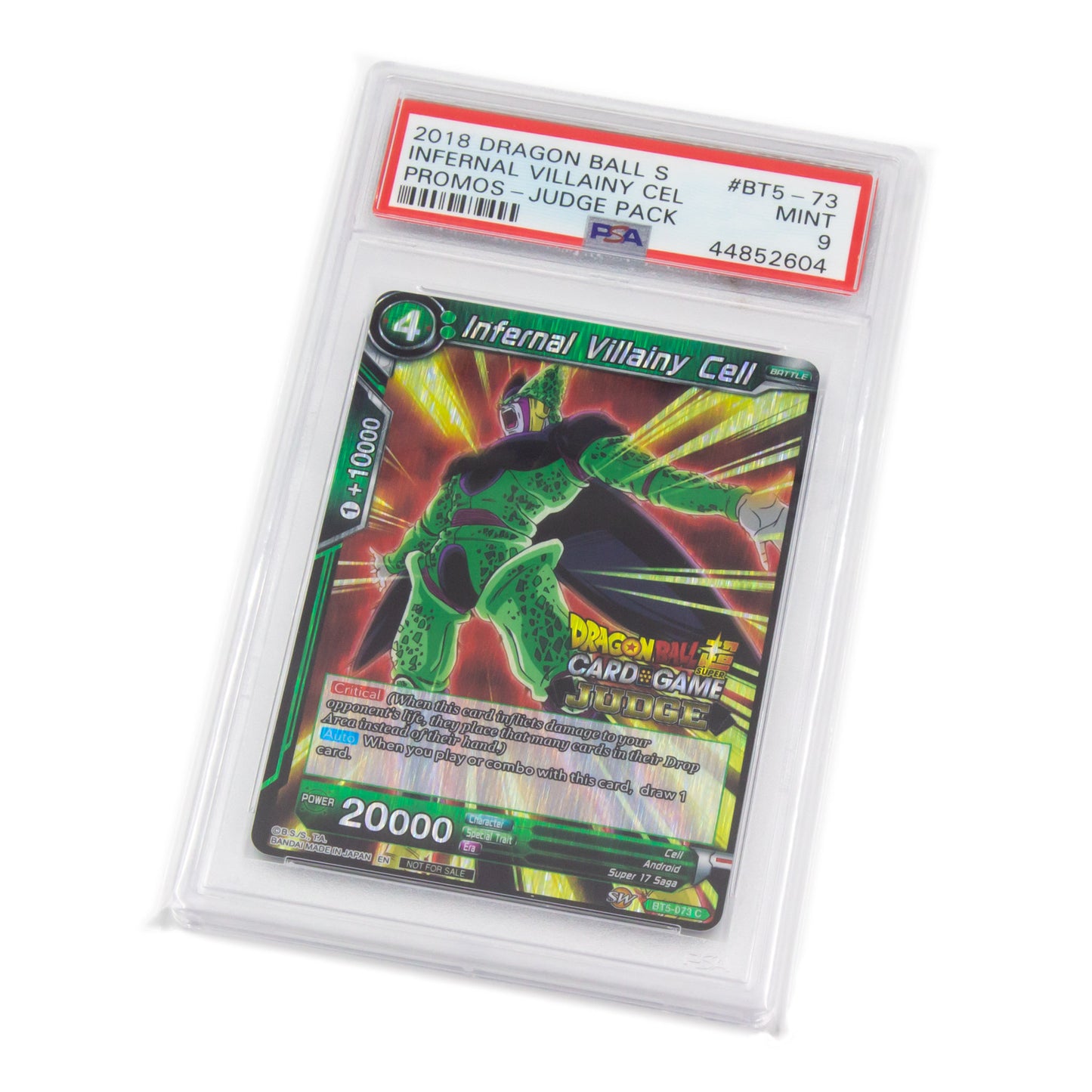 Palms Off Gaming MintFit PSA Graded Card Sleeves Regular 100pc