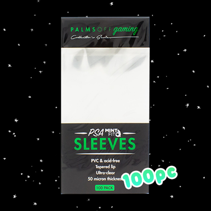 Palms Off Gaming MintFit PSA Graded Card Sleeves Regular 100pc